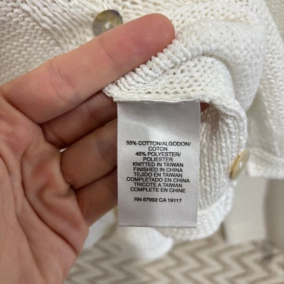 Sigrid Olsen Sport Lightweight Knit Cardigan Tank 2 Piece Set - Picture 4 of 7